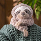 Mary Meyer Grey Putty Stuffed Animal Soft Toy, Sloth, 12-Inches