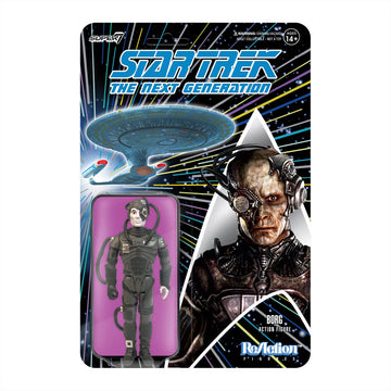 Super7 Star Trek: The Next Generation Borg - 3.75' Star Trek Action Figure Classic Tv Show Collectibles And Retro Toys