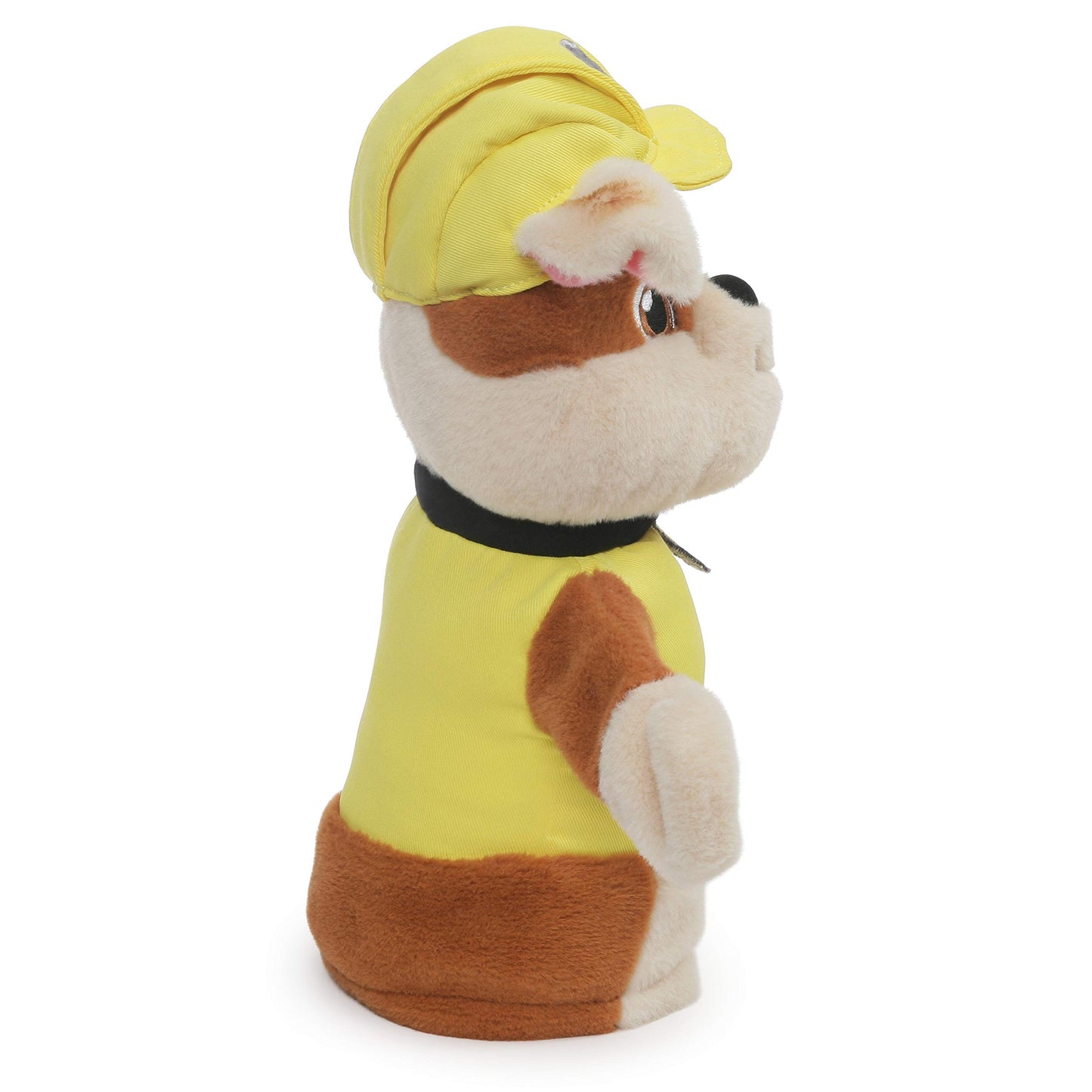 GUND Paw Patrol Rubble Hand Puppet Plush Stuffed Animal Dog, 11" Yellow, Model 6054343