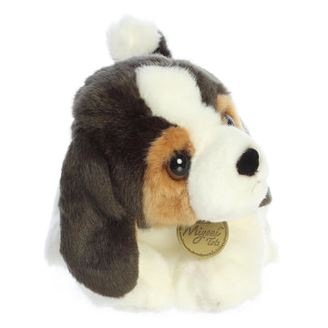 Aurora® Miyoni® Beagle Stuffed Animal - 11" Brown Plush - Lifelike Detail, Cherished Companionship