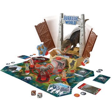 Epoch Games Jurassic World T. Rex Panic - Action-Packed Tabletop Dinosaur Game For Ages 5+