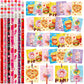 Treasure Cove Valentines Day Cards with Pencils Valentines Day Classroom Exchange Cards for Students School Party Favors 28Pcs