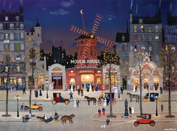 Buffalo Games - Michel Delacroix - Le Moulin Rouge - 1000 Piece Jigsaw Puzzle