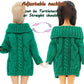 Bjdbus Winter Turtleneck Sweater Clothes For 11.5 Inch Girl Doll Accessories (Dark Green)