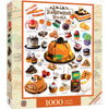 MasterPieces 1000 Piece Halloween Treats Jigsaw Puzzle - 19.25"x26.75" - Team Color - Model 72256