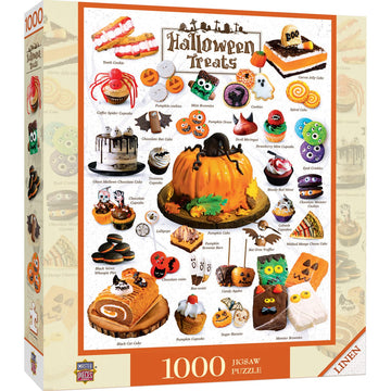 Masterpieces 1000 Piece Jigsaw Puzzle For Adults, Family, Or Youth - Halloween Treats - 19.25''X26.75''