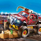 Playmobil Stunt Show Bull Monster Truck - 51.5x28.4x12.4 cm, Multicolor, Plastic, Model 70549
