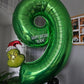 Green Number 0 Balloon 40 Inch, 0 Balloon Numberfor 10Th 20Th 30Th 40Th 50Th 60Th Birthday Decorations, Green Party Supplies For