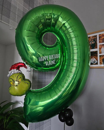Green Number 0 Balloon 40 Inch, 0 Balloon Numberfor 10Th 20Th 30Th 40Th 50Th 60Th Birthday Decorations, Green Party Supplies For