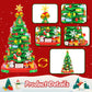 Alagoo Christmas Tree Building Blocks Kit With Lights, Compatible With Lego Christmas Tree Toy Bricks, Creative Home Decor Building Toys For 6+ Year Old Boys/Girls