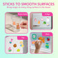 Klever Kits Reusable Sticker Book for Kids, My Dream Home 4 Play Scenes with 200+ Washable Stickers Plane Activity for Toddler A