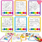 Ratiyae Valentines Day Gifts Cards for Kids Classroom, 24 Heart Style Crayons with 24 Valentines Day Coloring Exchange Cards for