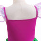 Huutiomys Little Girl Luxury Mermaid Costume Princess Dress For Girls With Accessories (Green, 8-9 Years)