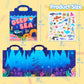 JOYIN 3Pcs Puffy Sticker Books, Reusable Sticker Activity Books for Kids, Travel Toys for Airplane, Cute Restickable Stickers, C