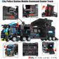 1110 Pcs Swat City Police Station Mobile Command Center Truck Car Building Blocks Set In 25 Different Models Police Cars, Helico
