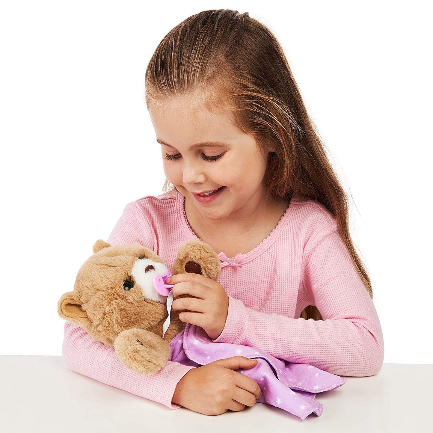 Little Live Pets Cozy Dozy Cubbles Bear - Interactive Stuffed Animal, 14.9 Inch, Multicolor, Over 25 Sounds & Reactions, Model 28847