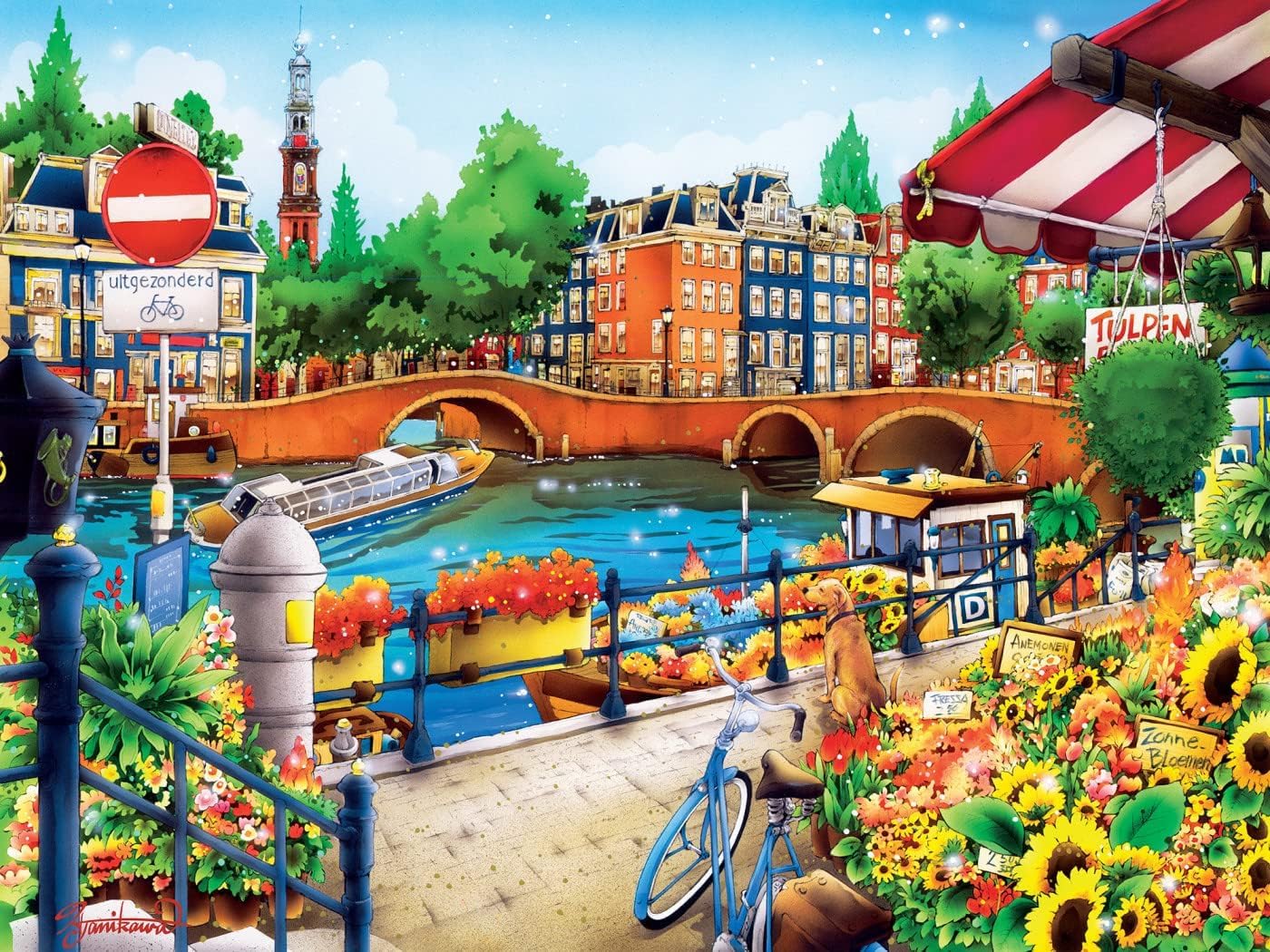 Masterpieces 550 Piece Jigsaw Puzzle For Adults, Family, Or Kids - Barcelona - 18'X24'