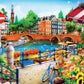 Amsterdam 550 Piece Jigsaw Puzzle