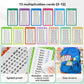 Multiplication Flashcards 0-12, 13 Pcs Multiplication Chart Math Flashcards, Multiplicar Math Game, Times Table Flash Cards With