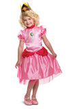 Disguise Princess Peach Costume Dress, Nintendo Super Mario Bros Dress Up Outfit For Girls, Toddler Size Small (2T),Pink