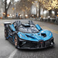 Toy Cars Compatible Bugatti Bolide Cars Toy Model Car Alloy 1:32 Diecast Collect Car Toy With Lights And Music, Pull Back For Ki