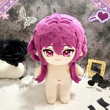 Calembou Anime Plush Dress Up Doll Cute Chibi Figure Plushies 20Cm Soft Chinese Cotton Dolls Collectible Gift For Honkai Star Rail Fans (Kafkadoll)