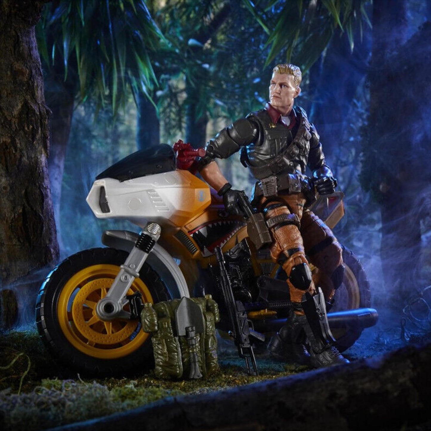 G.I. Joe Classified Series Duke & Ram Action Figure Vehicle, 6 Inch, Multi-coloured, Model F4924, Plastic
