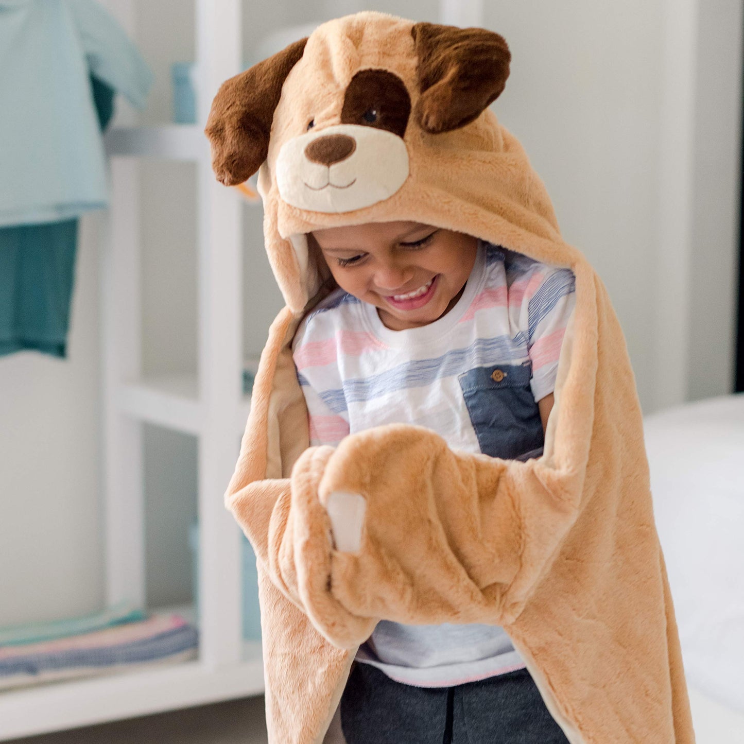 Animal Adventure | Wild For Style | 2-In-1 Transformable Character Cape & Plush Pal - Dog