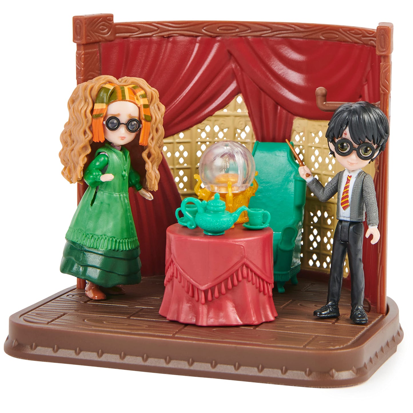 Wizarding World Harry Potter  Magical Minis Hogwarts Divination Classroom  2 limited availability Figures and 6 Accessories  Kids Toys for Ages 6 and up
