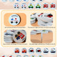 Wooden Match Memory Game For Kids, Protado 24Pc Memory Matching Cards With 5 Pc Tattoo Stickers, Educational Memory Matching Game For Pre-Kindergarten Early Learning Development Girls And Boys-Vehicle
