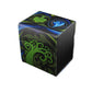 Ai protective covering MTG Commander 100+ Card Custom Art Deck Box With Storage (Blue/Green)