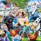 Masterpieces 300 Piece Ez Grip Jigsaw Puzzle - Washing Time - 18''X24''