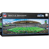 MasterPieces 1000 Piece Jigsaw Puzzle - NFL Seattle Seahawks Panoramic Center View - 13x39 - mature-themed Puzzle  Washington NFL Team