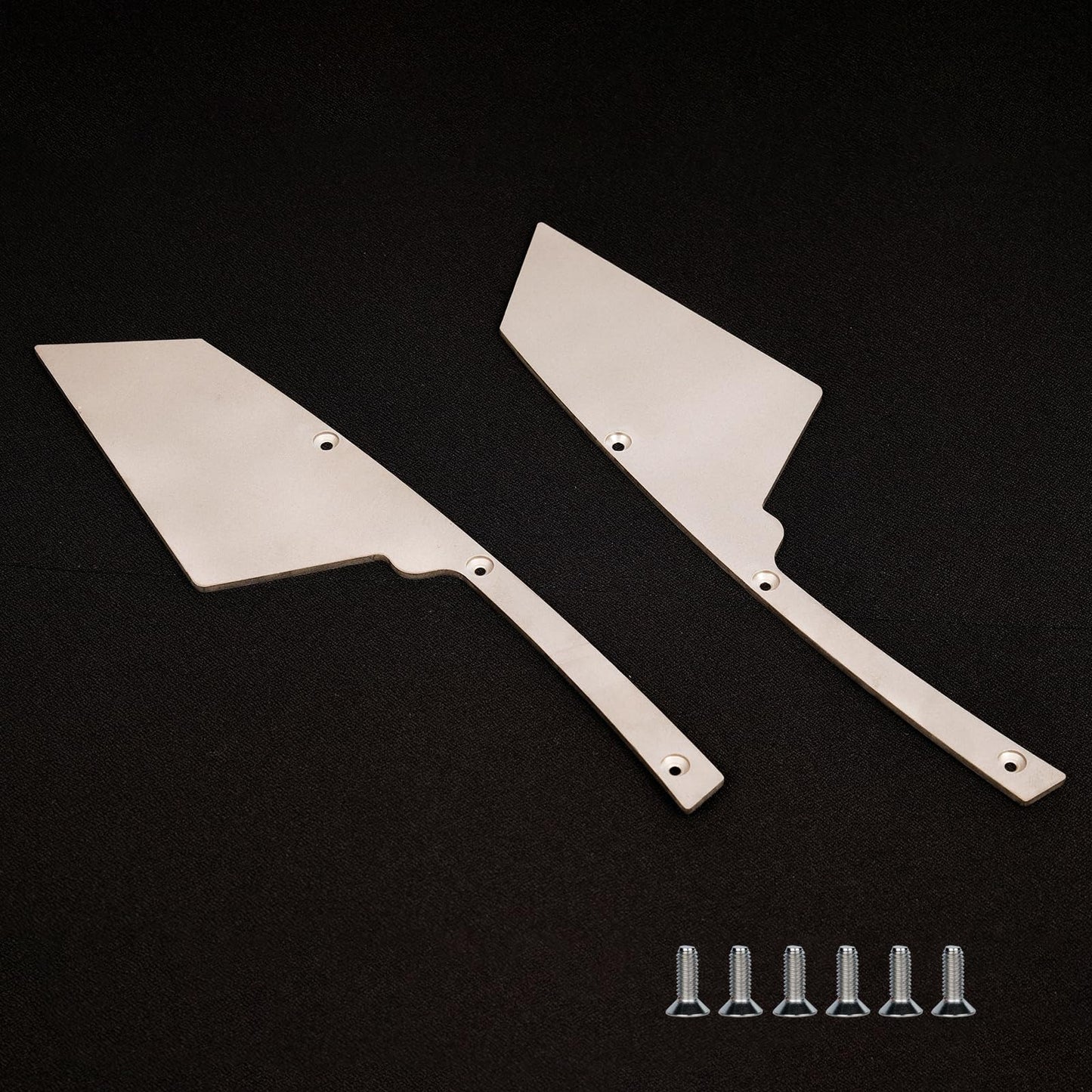 2Mm Titanium Alloys Air Dam Diffuser For Arrma 6S 1/7 Infraction/Limitless/Felony,Spark Maker Wheel Covers Lightweight Left And