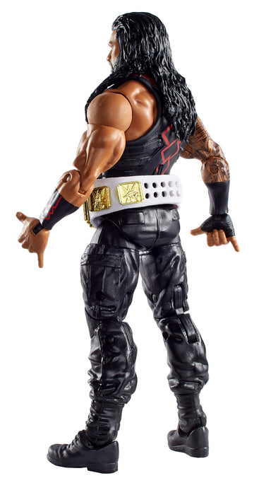 Wwe Mattel Roman Reigns Elite Collection Deluxe Action Figure With Realistic Facial Detailing, Iconic Ring Gear & Accessories