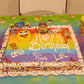DERVENTA Birthday Candles Big Numbers MultiColored 3.7 inch Party Cake Topper 1 Piece (Number 6 Multi-Colored)