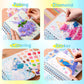 Magic 4 In 1 Poke In Art Kits For Girls, Pretty Princess Game With Princess Stickers, Watercolor Paint, Diamond Art Crafts For Kids Ages 4-8, Diy Activity Easter Gifts For 4 5 6 7 8+ Year Old Girls