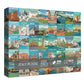 Italy Puzzle 1000 Piece For Adults, Cinque Terre Rome Travel Jigsaw Puzzles City Florence, Europe Landscape Nature Puzzle For Ad
