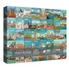 Italy Puzzle 1000 Piece For Adults, Cinque Terre Rome Travel Jigsaw Puzzles City Florence, Europe Landscape Nature Puzzle For Ad