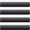 Lcpqmzgh 120 Pcs Gold Noise Makers, Metallic Fringed Noise Makers For New Year Party Favor Supplies (Black)