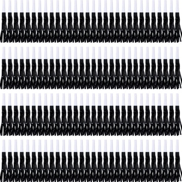 Lcpqmzgh 120 Pcs Gold Noise Makers, Metallic Fringed Noise Makers For New Year Party Favor Supplies (Black)
