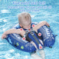 Mambobaby Self-Inflating Baby Swim Float with Canopy  Newest Compressible Folding Pool Baby Float  Upgrade Soft Waterproof Skin-Friendly Material For Toddler (Standard Edition Blue)