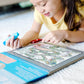 Melissa & Doug Water Wow Reusable Color-with-Water Deluxe Travel Activity Pad 2 Pack - Around Town, Animal Antics