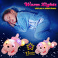 Wewill 18'' Light Up Pink Puppy Dog Led Stuffed Animal With Colorful Night Light Glow Soft Plush Toy Gifts For Kids On Christmas Birthday