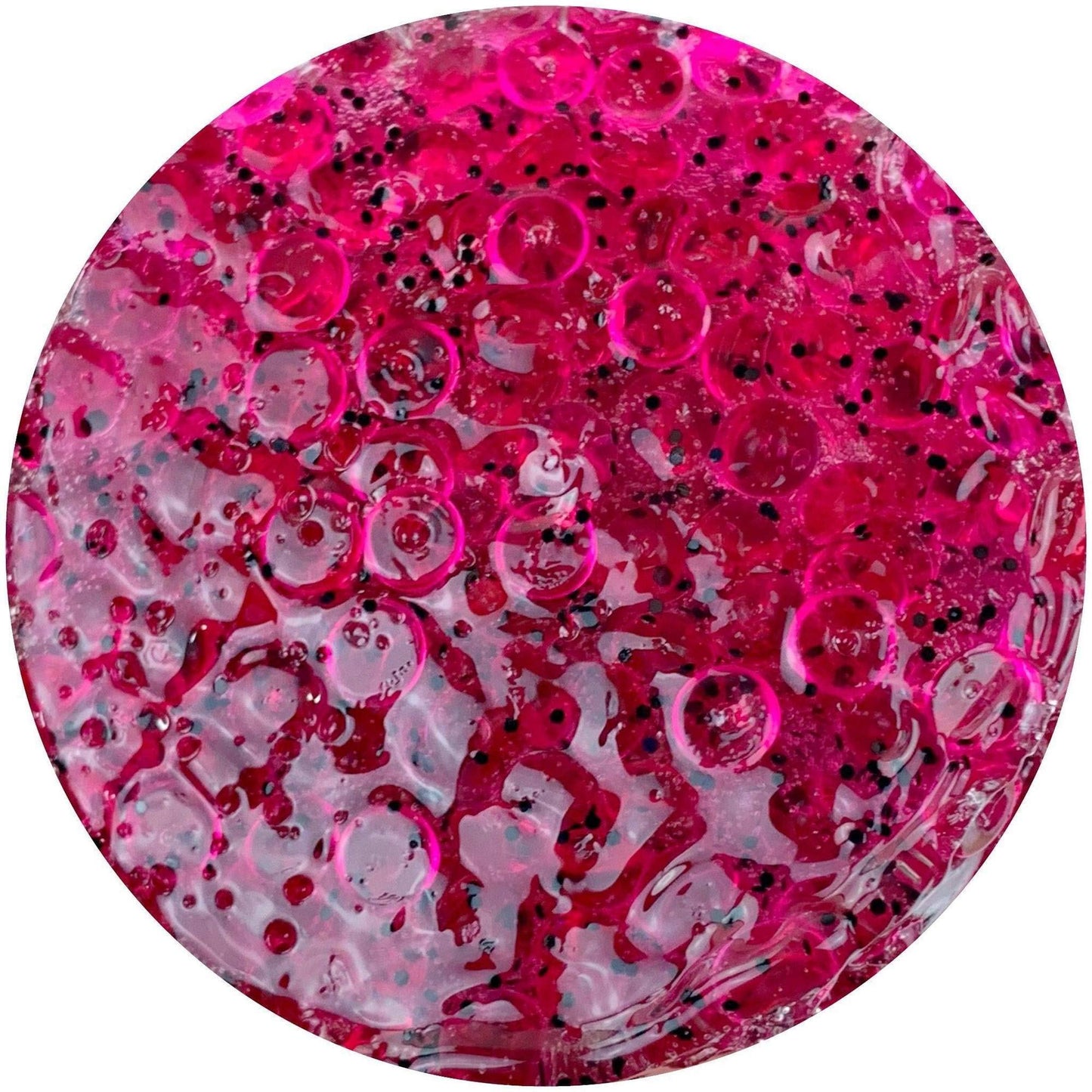 Mango Dragonfruit Refresher (8Oz) - Fishbowl Bead Slime - Handmade In Usa - Dope Slimes Pink