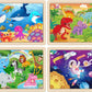 Ransunn Puzzles For Kids Ages 4-6, 4 Packs 60 Piece Puzzles For Kids,Wooden Jigsaw Puzzles For Kids Ages 6-8 Children Learning E