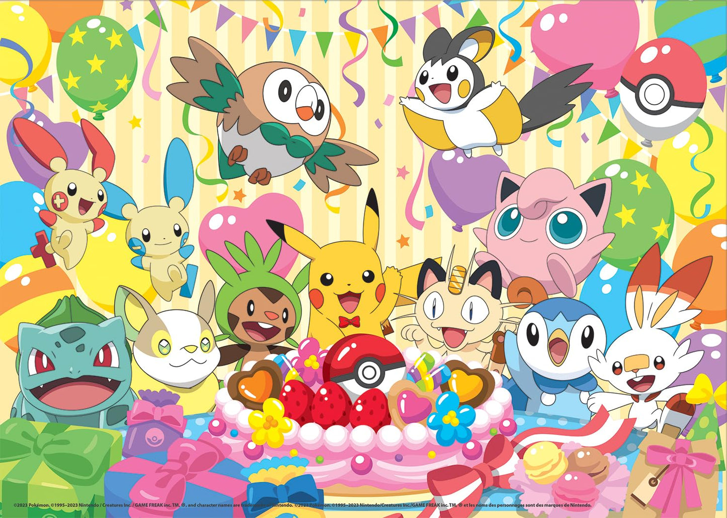 Buffalo Games Pokemon Kids 4x1 Multipack Jigsaw Puzzle - Large Multicolor - Challenging Fun for Game Nights - Model 9501