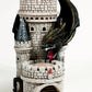 Forged Dice Co. Dragons Keep Dice Tower - Hand Painted Dice Rolling Tower Castle with LED Lights, Made from Heavy Duty Resin - C