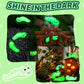 Suzile 60 Pcs Mini Resin Animals Caterpillars Miniature Figures Luminous Mini Resin Charms Miniature Garden Accessories Micro La