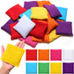 32 Pack Bean Bags Toss for Kids Cornhole Bean Bags Colorful Bean Bags for Tossing Canvas Toss Bags Hand Toy Toss Games Weights f